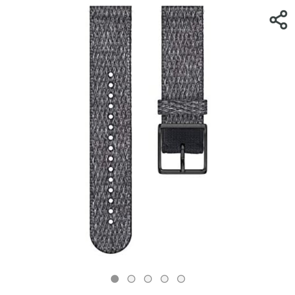 Unisex Polar Ignite/Unite Wristband Black